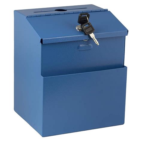 metal locking suggestion boxes|shredder suggestion box for sale.